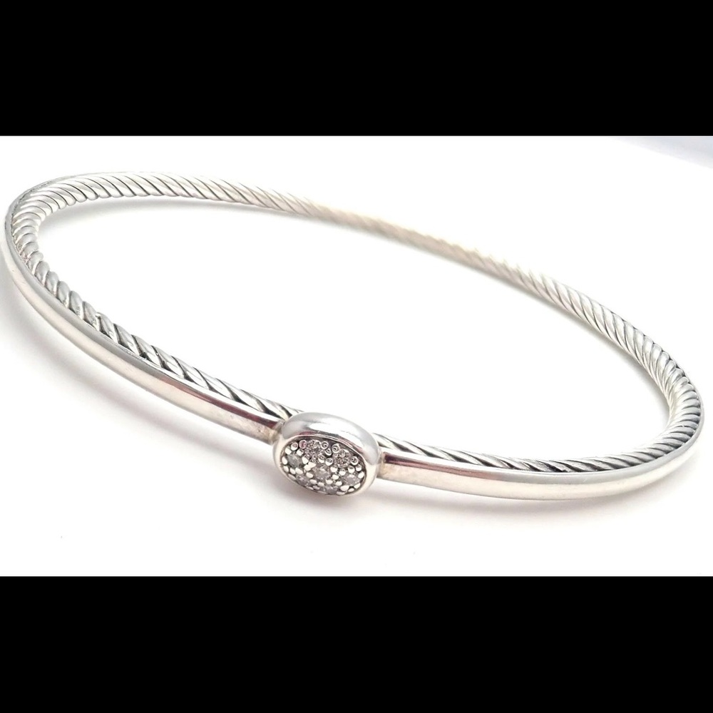 David Yurman Cable Diamond Bracelet